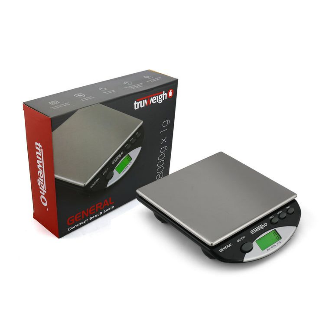 TRUWEIGH GENERAL COMPACT BENCH SCALE - 8000KG X 1G