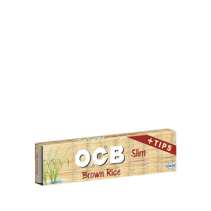 OCB BROWN RICE ROLLING PAPERS