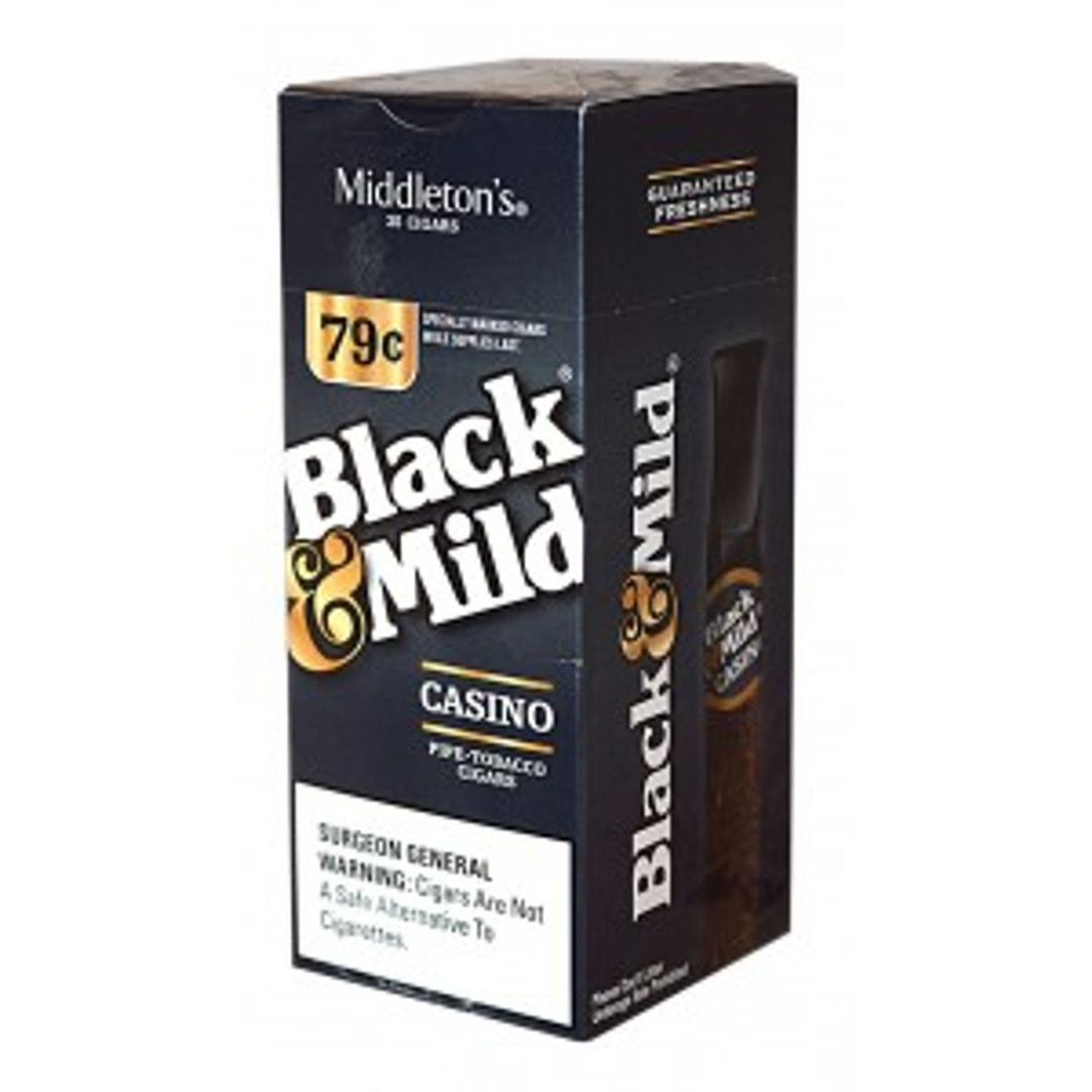 BLACK AND MILD CIGARS 25PK