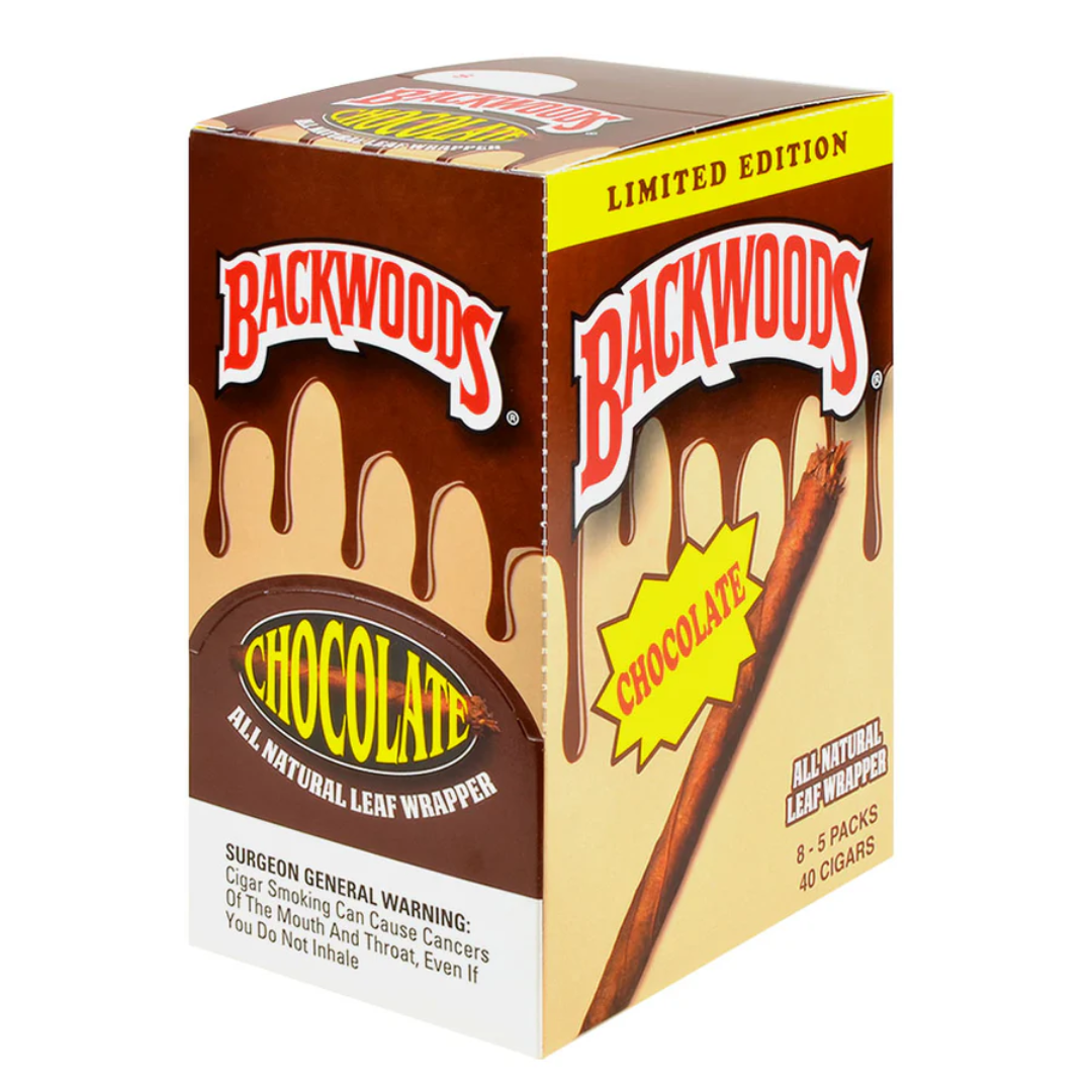 BACKWOODS CIGARS - 8 PACKS OF 5