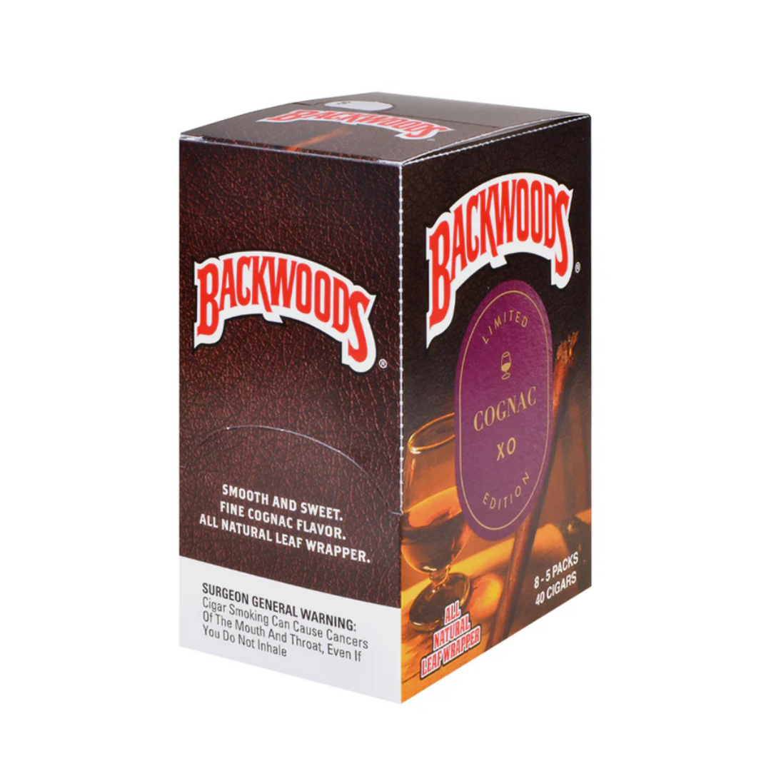BACKWOODS CIGARS - 8 PACKS OF 5
