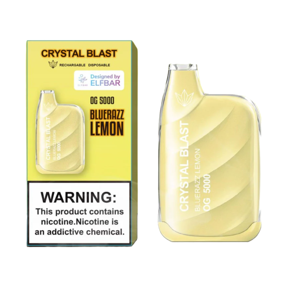 CRYSTAL BLAST OG5000 DISPOSABLE VAPES 5000 PUFF