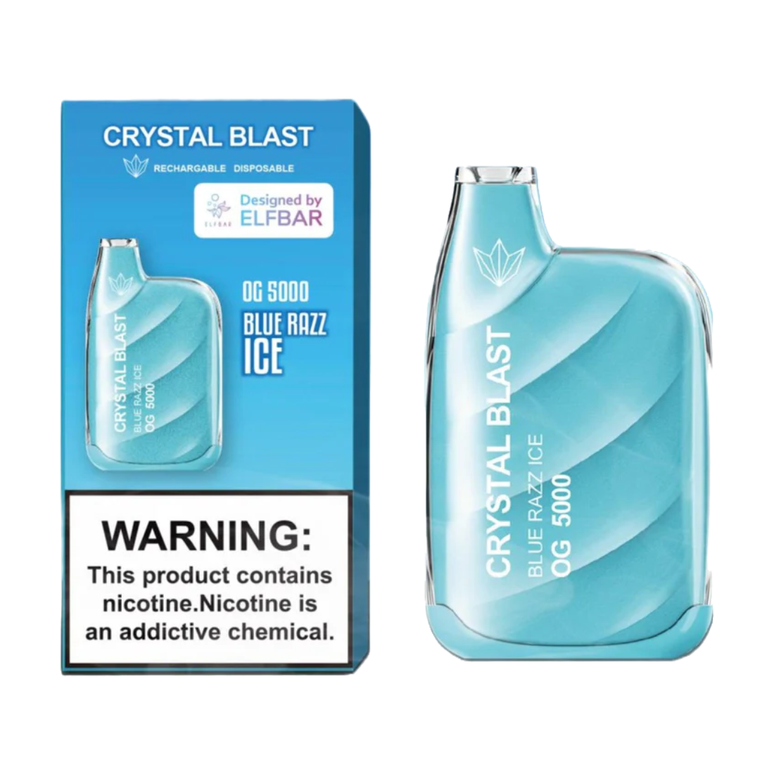 CRYSTAL BLAST OG5000 DISPOSABLE VAPES 5000 PUFF