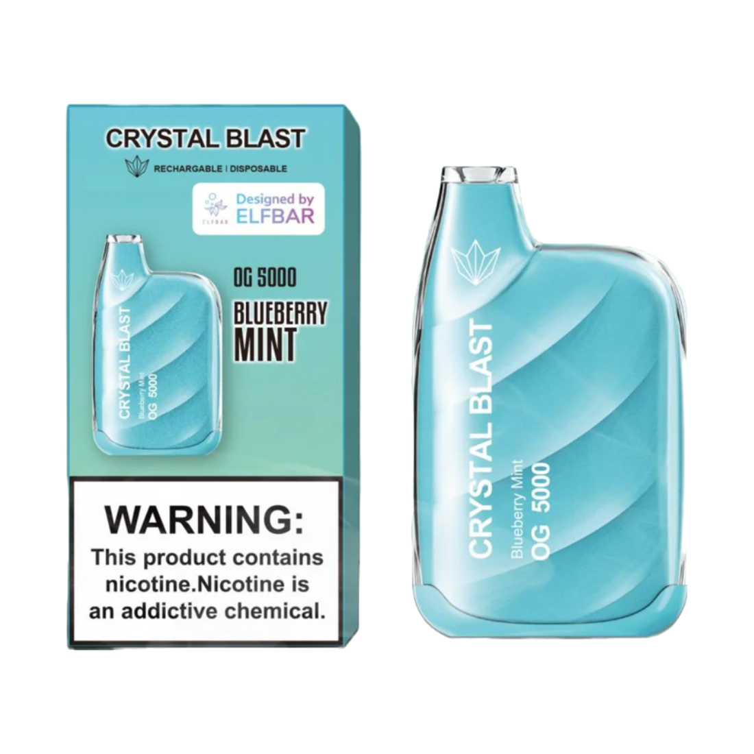 CRYSTAL BLAST OG5000 DISPOSABLE VAPES 5000 PUFF
