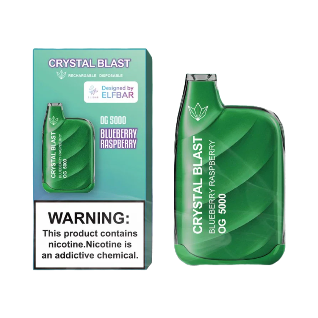 CRYSTAL BLAST OG5000 DISPOSABLE VAPES 5000 PUFF