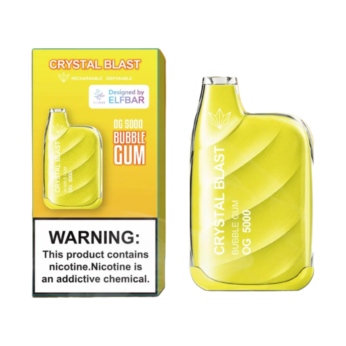 CRYSTAL BLAST OG5000 DISPOSABLE VAPES 5000 PUFF