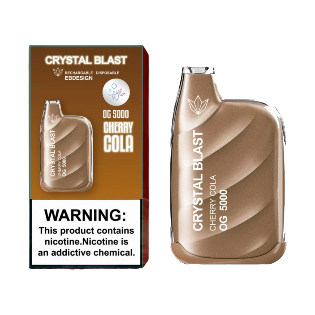 CRYSTAL BLAST OG5000 DISPOSABLE VAPES 5000 PUFF
