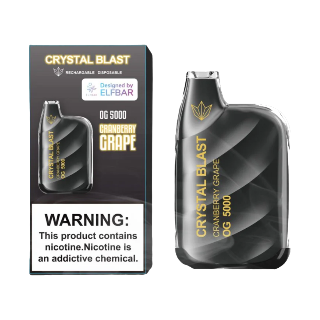 CRYSTAL BLAST OG5000 DISPOSABLE VAPES 5000 PUFF
