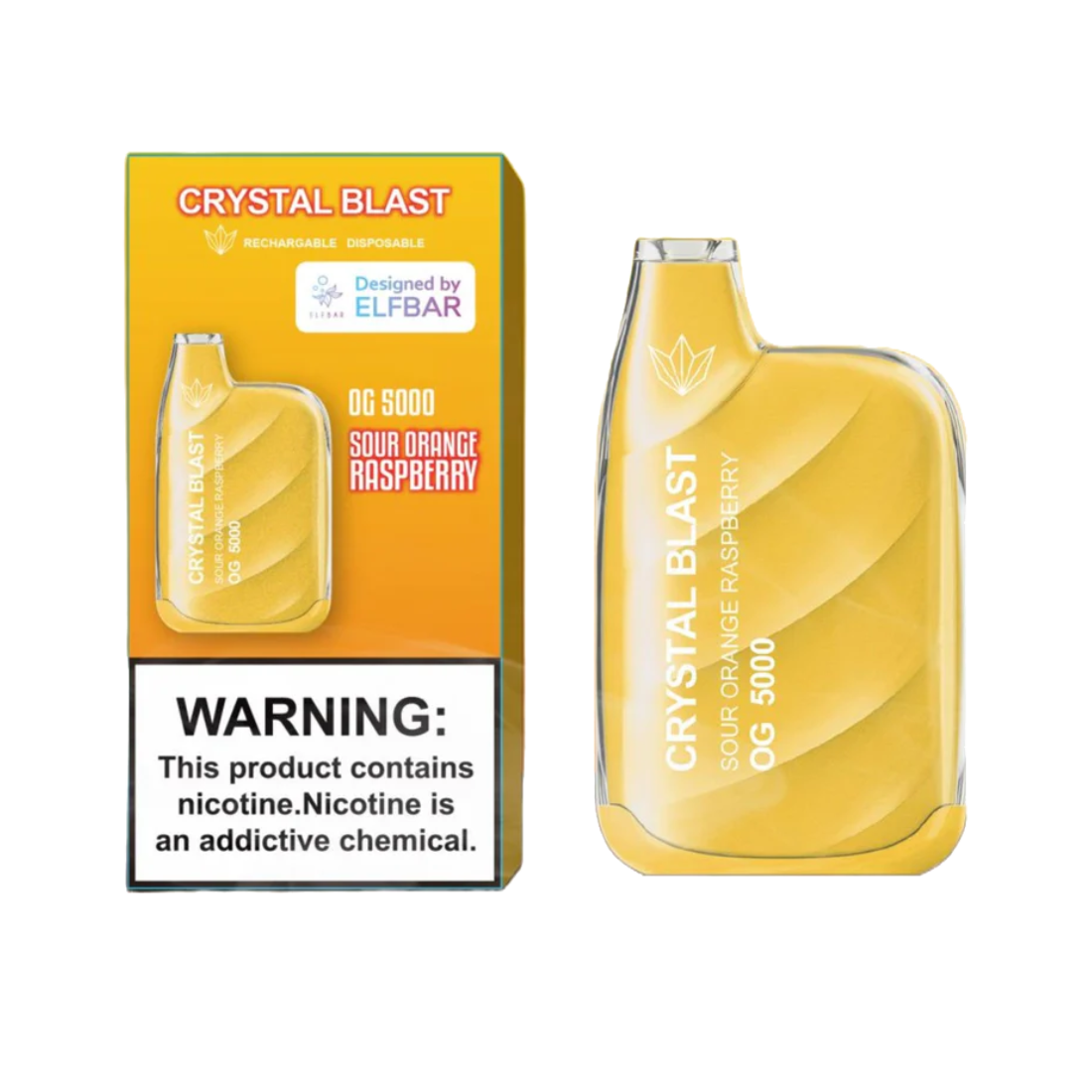 CRYSTAL BLAST OG5000 DISPOSABLE VAPES 5000 PUFF