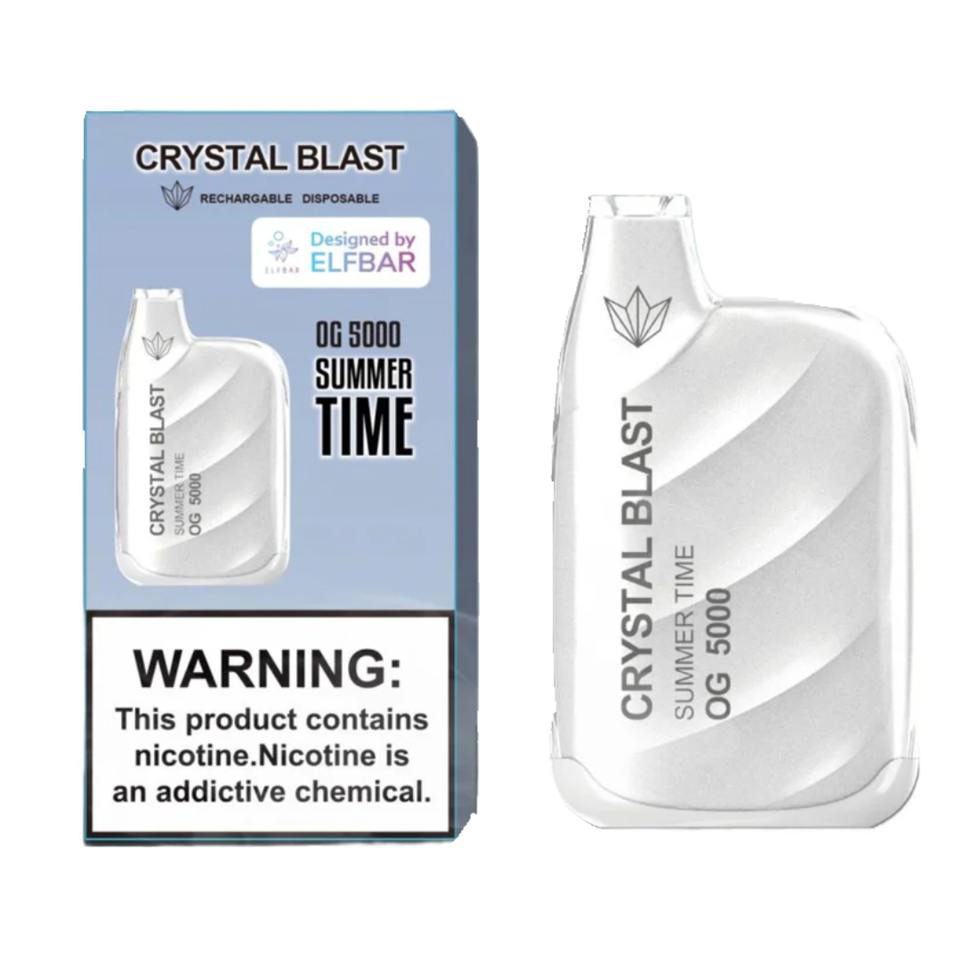 CRYSTAL BLAST OG5000 DISPOSABLE VAPES 5000 PUFF