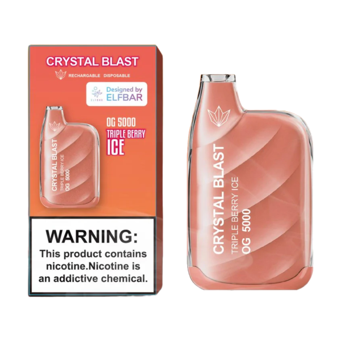 CRYSTAL BLAST OG5000 DISPOSABLE VAPES 5000 PUFF