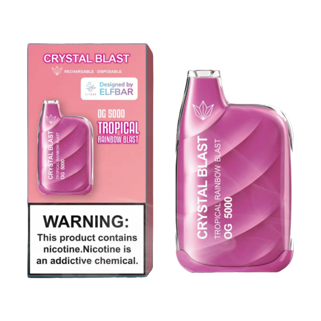 CRYSTAL BLAST OG5000 DISPOSABLE VAPES 5000 PUFF
