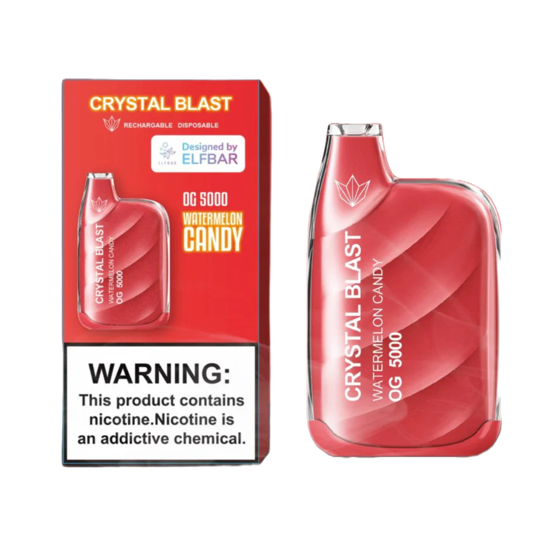 CRYSTAL BLAST OG5000 DISPOSABLE VAPES 5000 PUFF