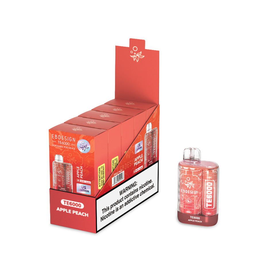 EBDESIGN NICOTINE VAPES 6000 PUFF