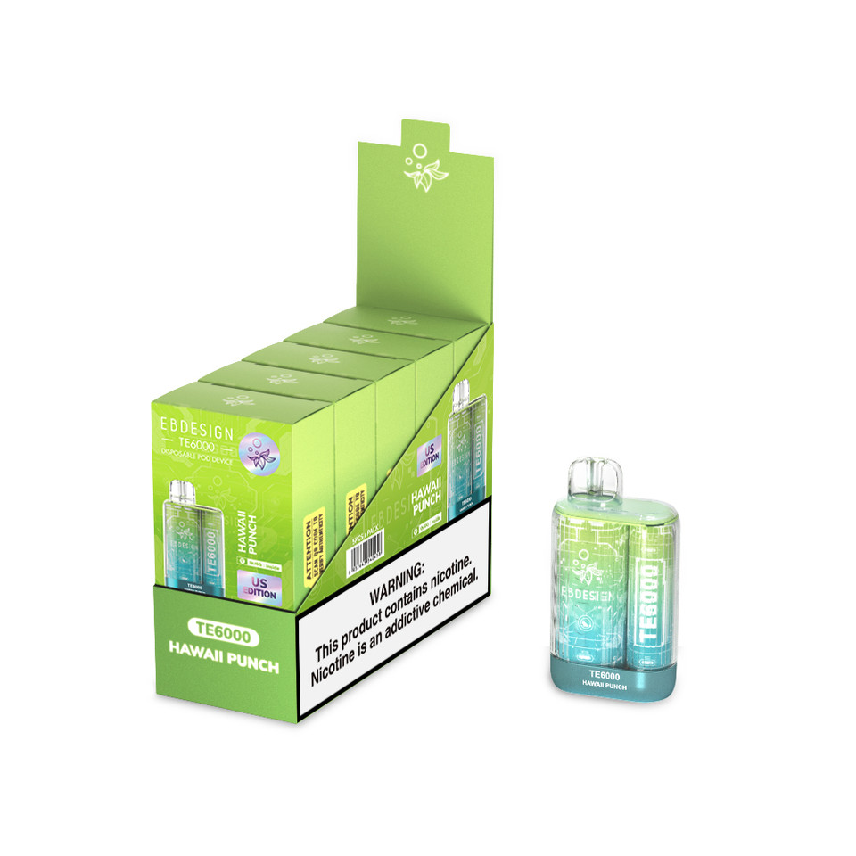 EBDESIGN NICOTINE VAPES 6000 PUFF