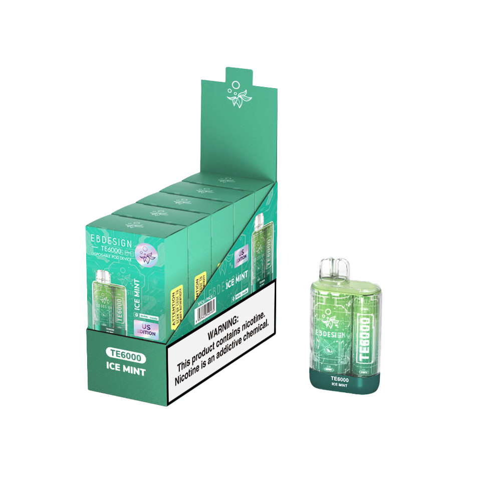 EBDESIGN NICOTINE VAPES 6000 PUFF