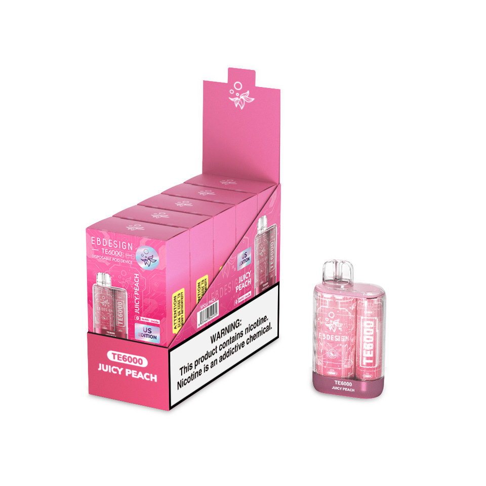 EBDESIGN NICOTINE VAPES 6000 PUFF