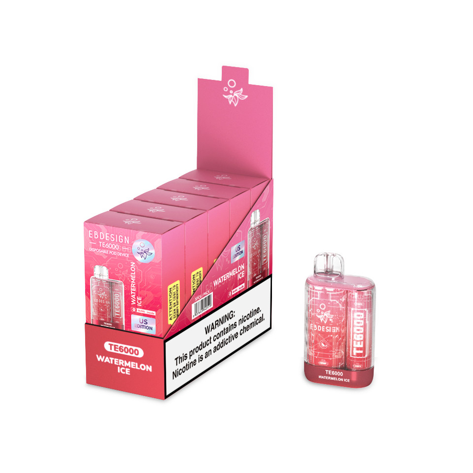 EBDESIGN NICOTINE VAPES 6000 PUFF