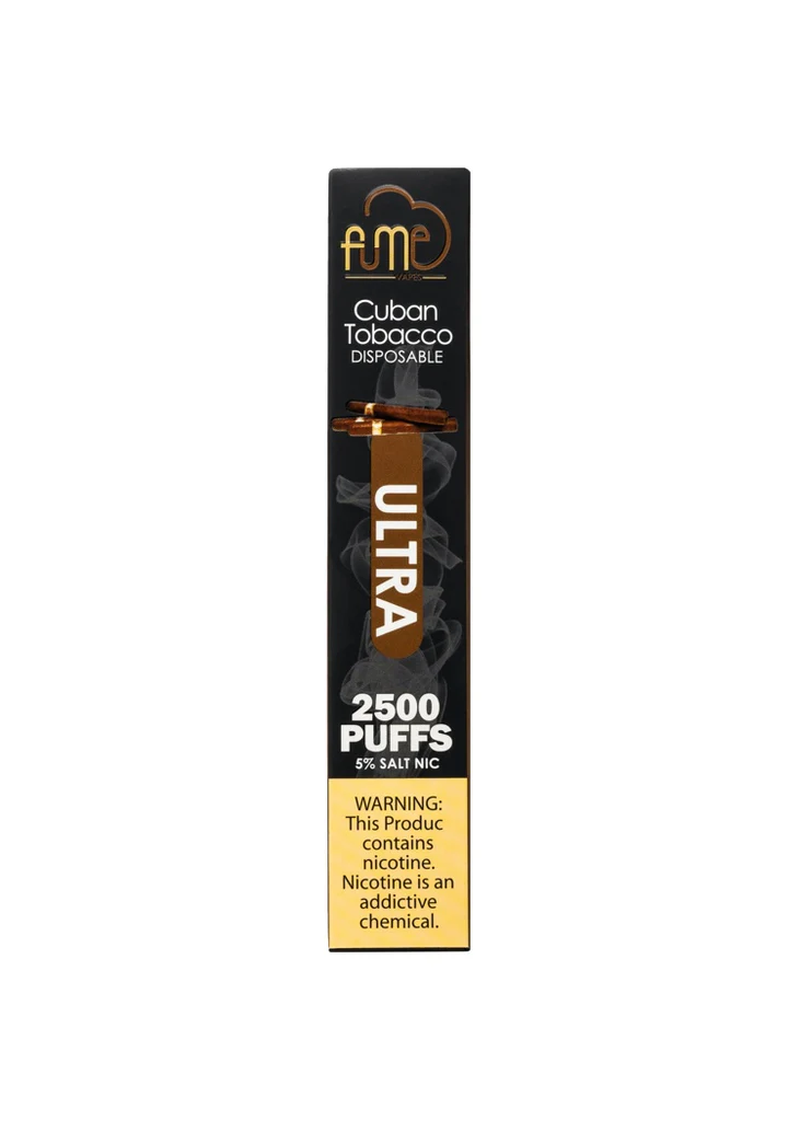 FUME DISPOSABLE VAPES ULTRA 2500 PUFF