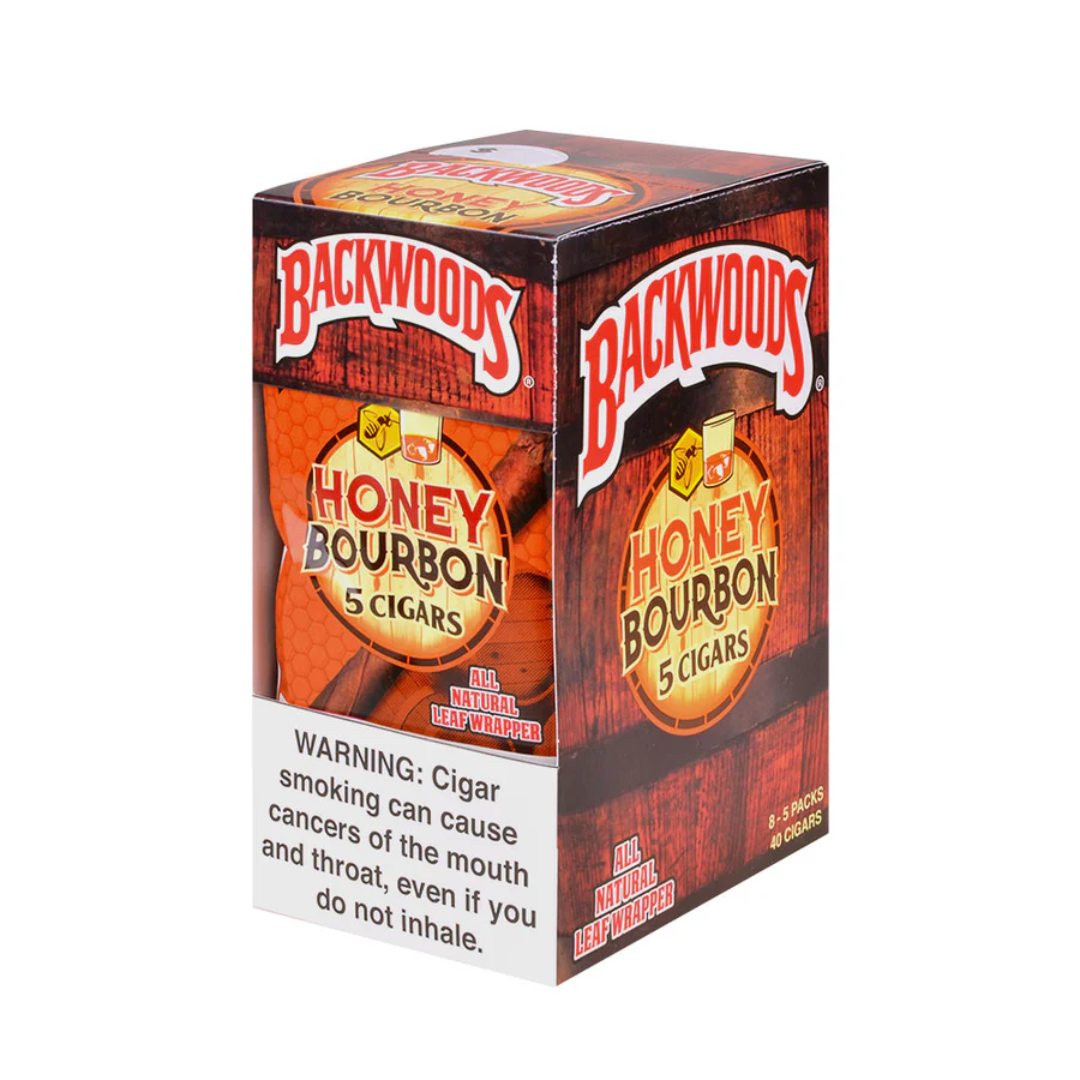 BACKWOODS CIGARS - 8 PACKS OF 5
