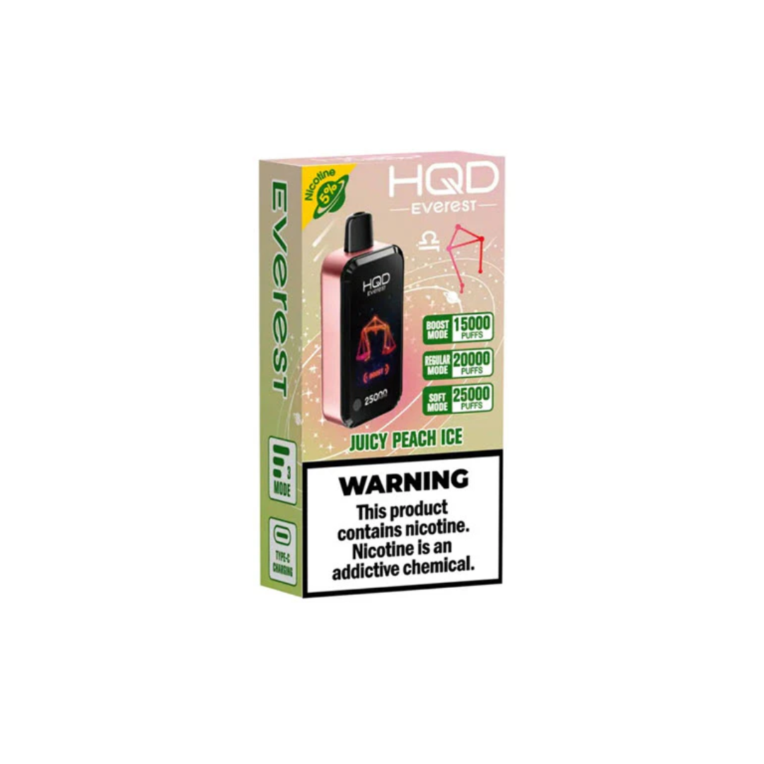 HQD CUVIE EVEREST 25K DISPOSABLE VAPE