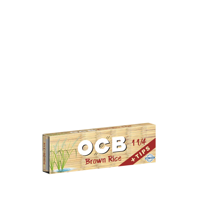 OCB BROWN RICE ROLLING PAPERS