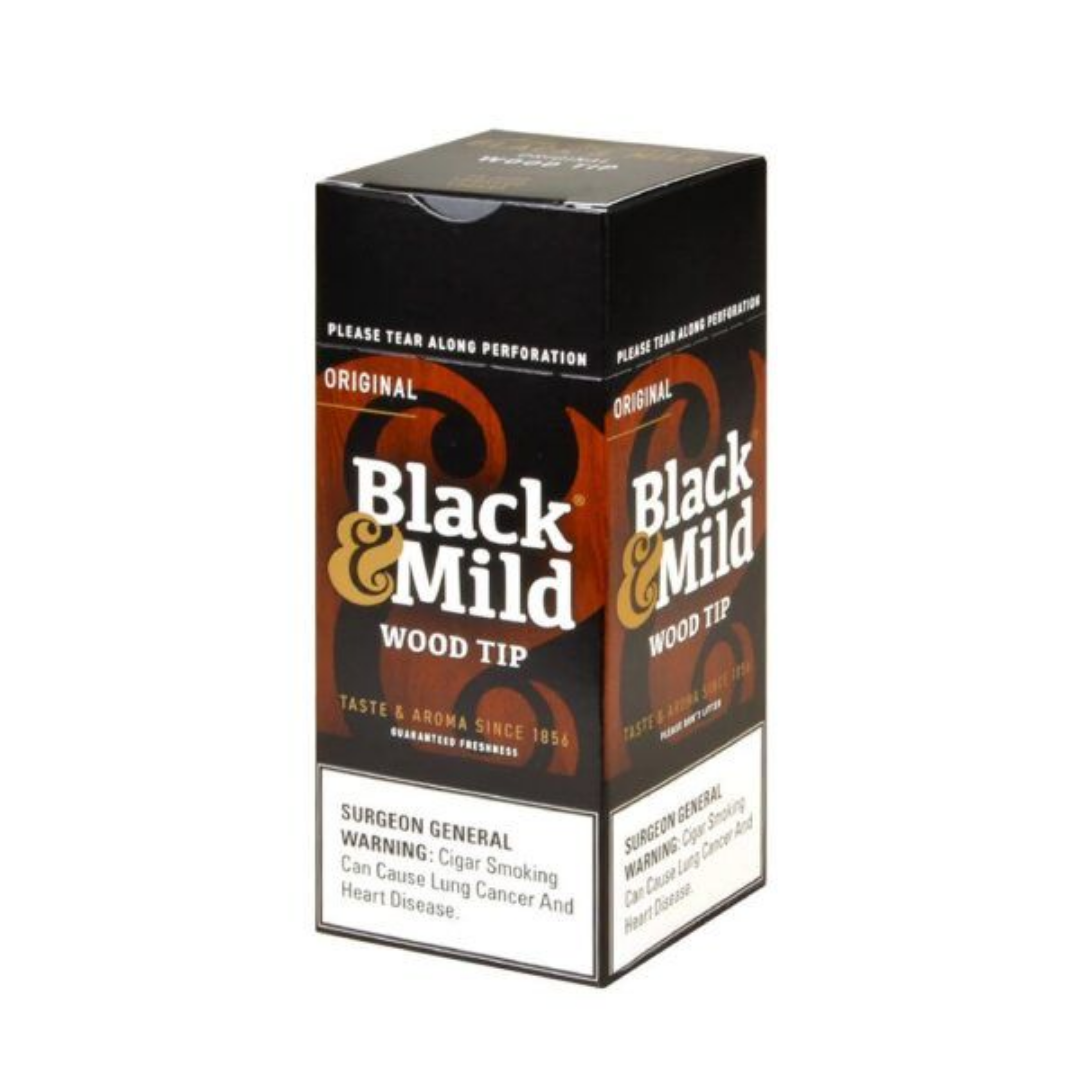 BLACK AND MILD CIGARS 25PK
