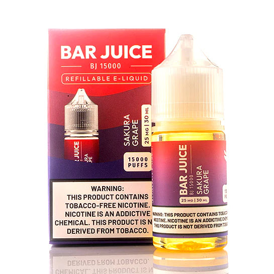 BAR JUICE BJ 15000 REFILLABLE E-LIQUID