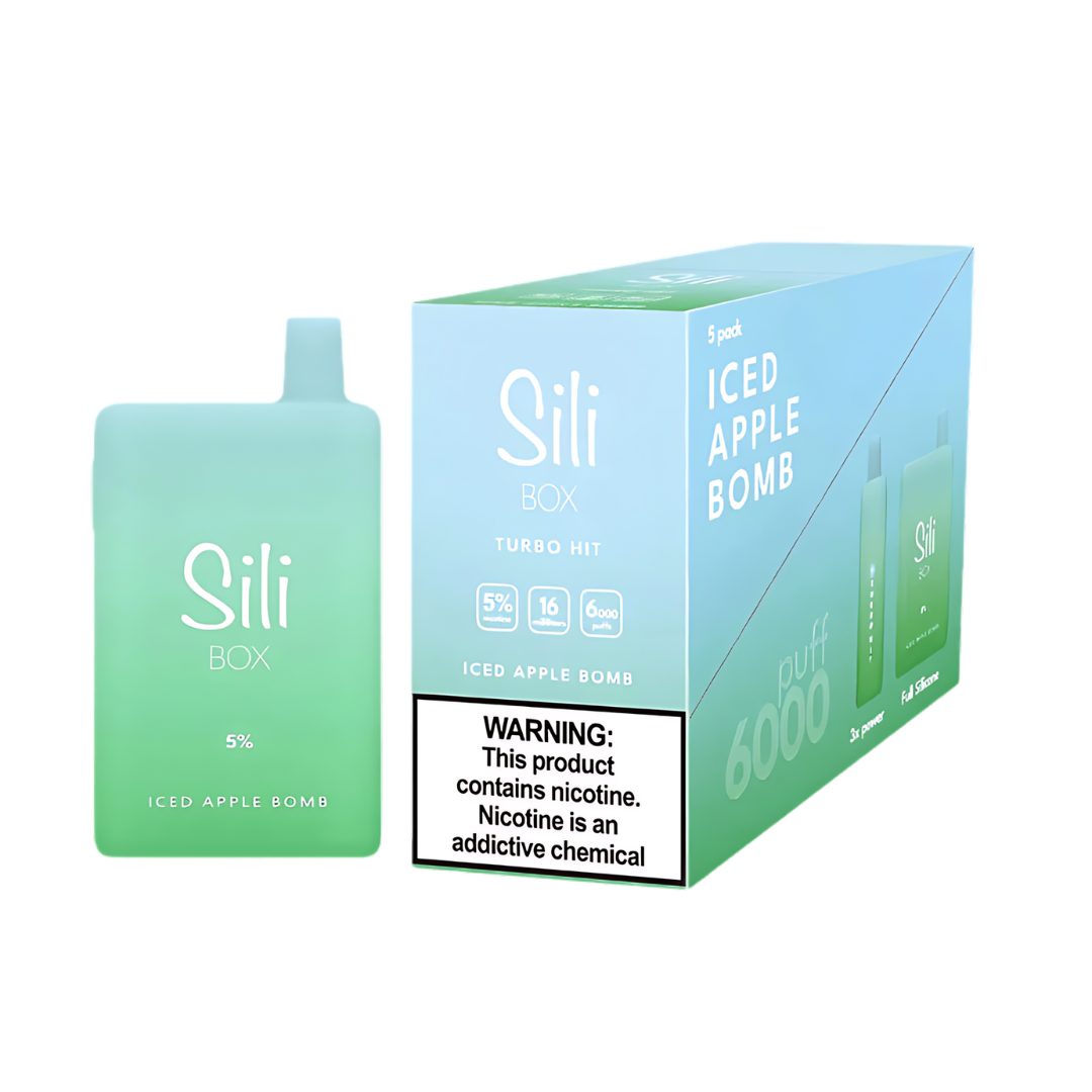 SILI BOX NICOTINE VAPES TURBO HIT 6000 PUFF