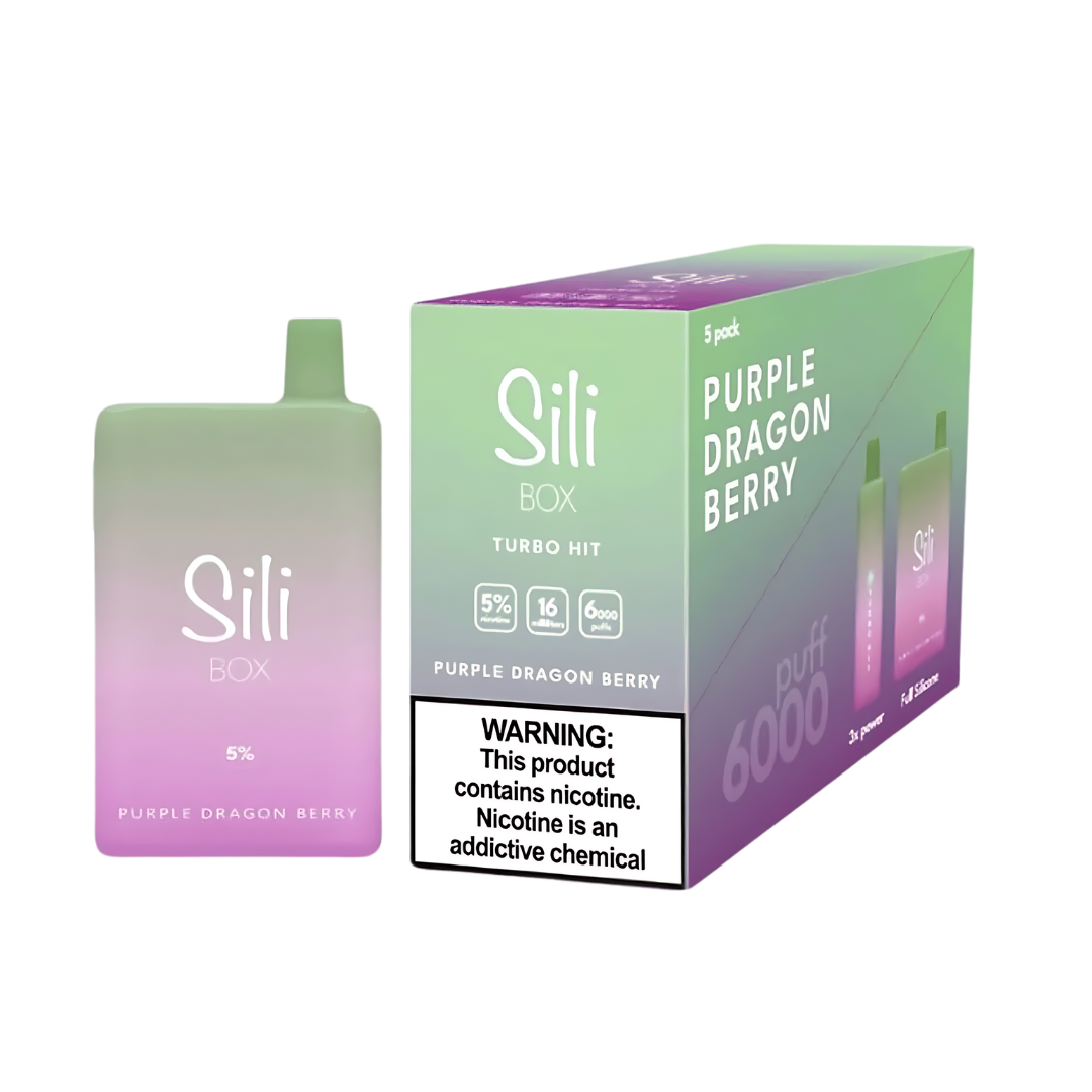 SILI BOX NICOTINE VAPES TURBO HIT 6000 PUFF