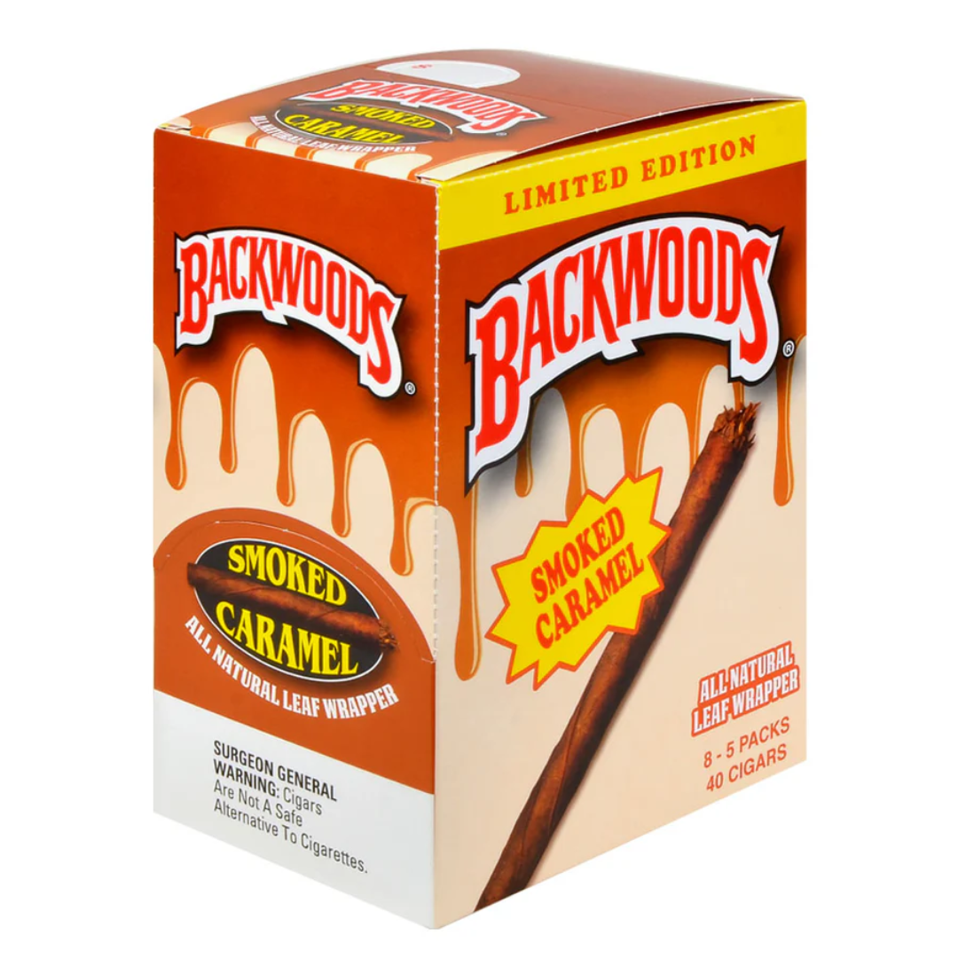 BACKWOODS CIGARS - 8 PACKS OF 5