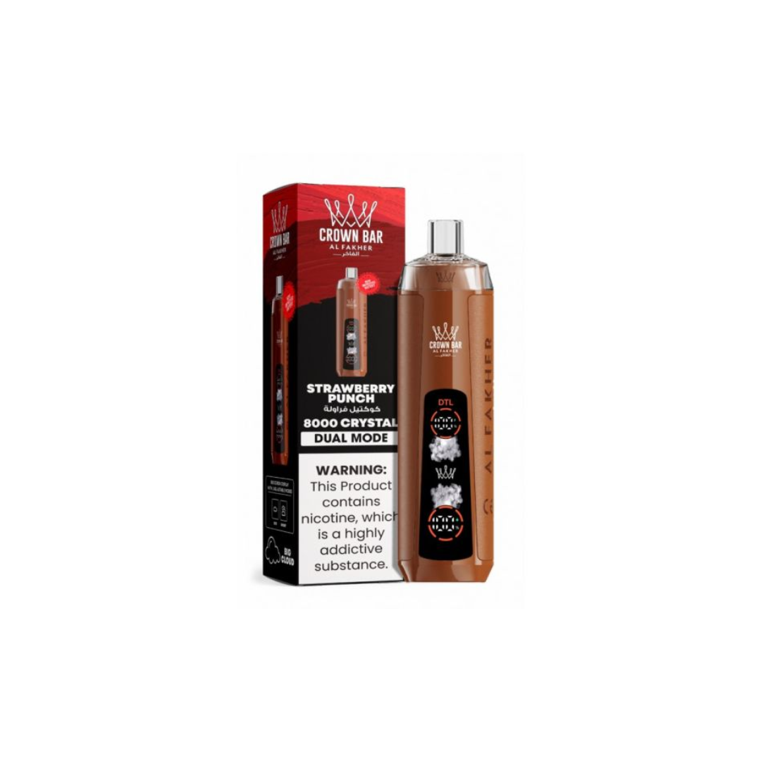 AL FAKHER DUALMODE DISPOSABLE VAPE - 8000 PUFFS