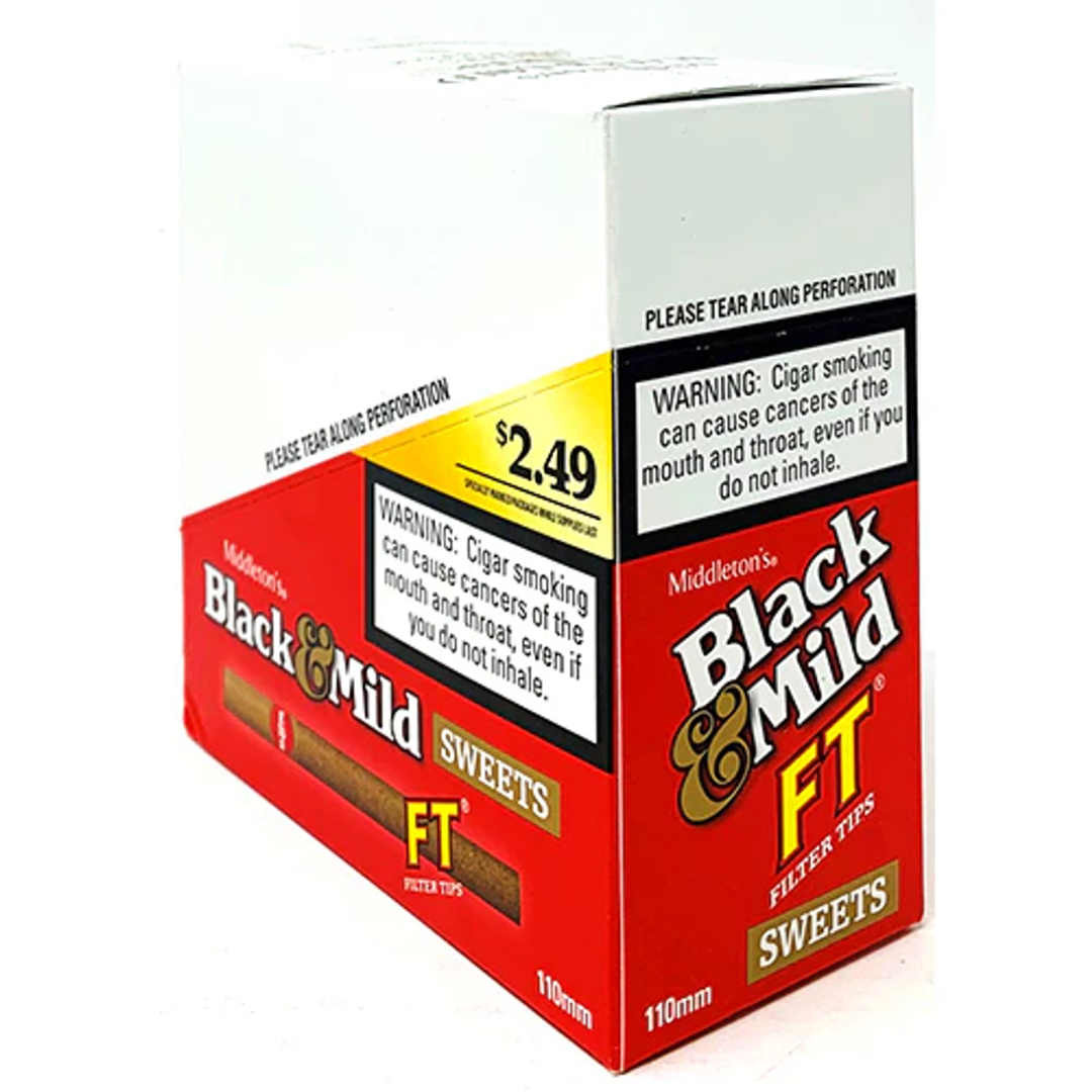 BLACK & MILD CIGARS 5/10 PACK