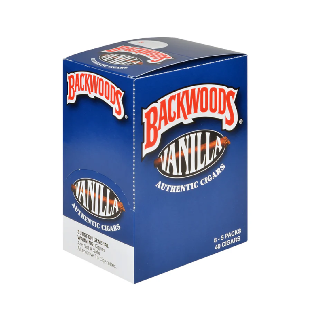 BACKWOODS CIGARS - 8 PACKS OF 5