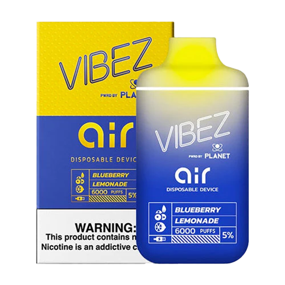 VIBEZ DISPOSABLE VAPES AIR 6000 PUFF