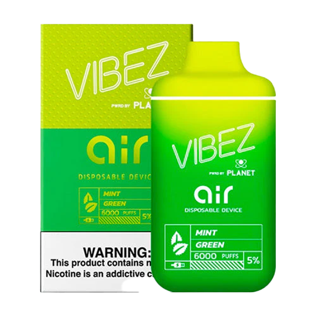 VIBEZ DISPOSABLE VAPES AIR 6000 PUFF