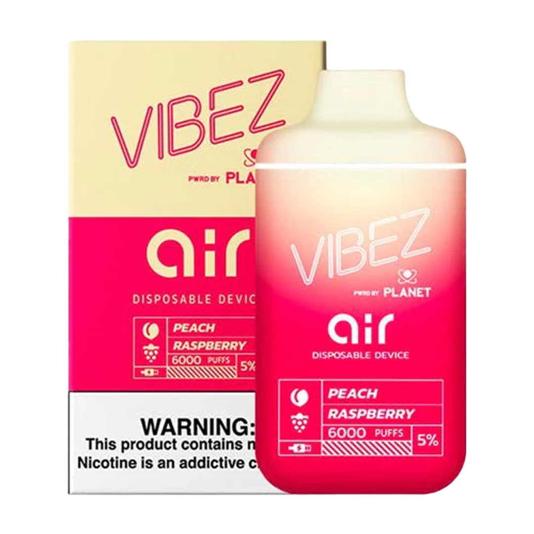 VIBEZ DISPOSABLE VAPES AIR 6000 PUFF