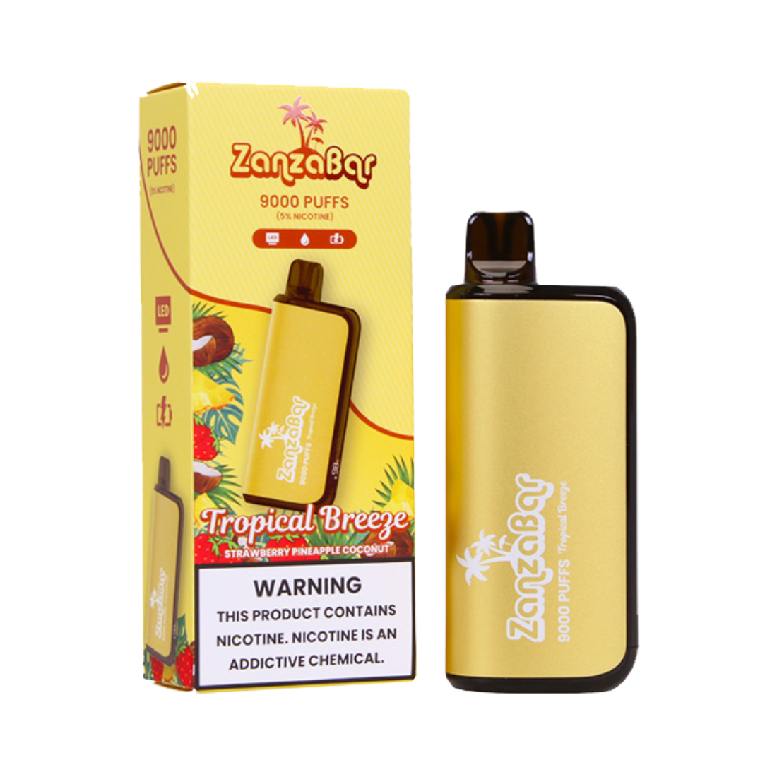 ZANZABAR DISPOSABLE VAPES 9000 PUFF