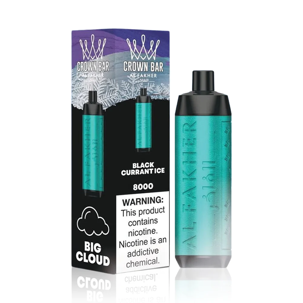 AL FAKHER CROWN BAR DISPOSABLE VAPE – 8000 PUFFS
