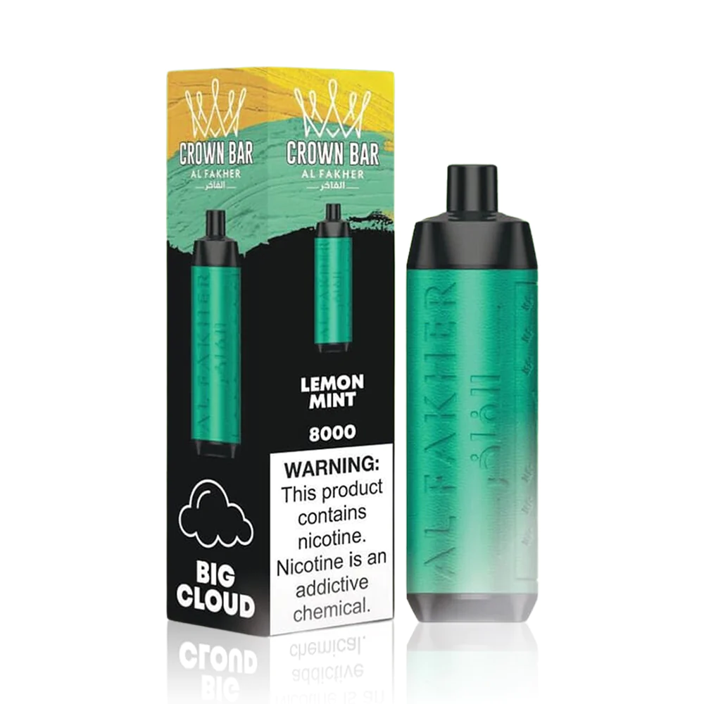 AL FAKHER CROWN BAR DISPOSABLE VAPE – 8000 PUFFS