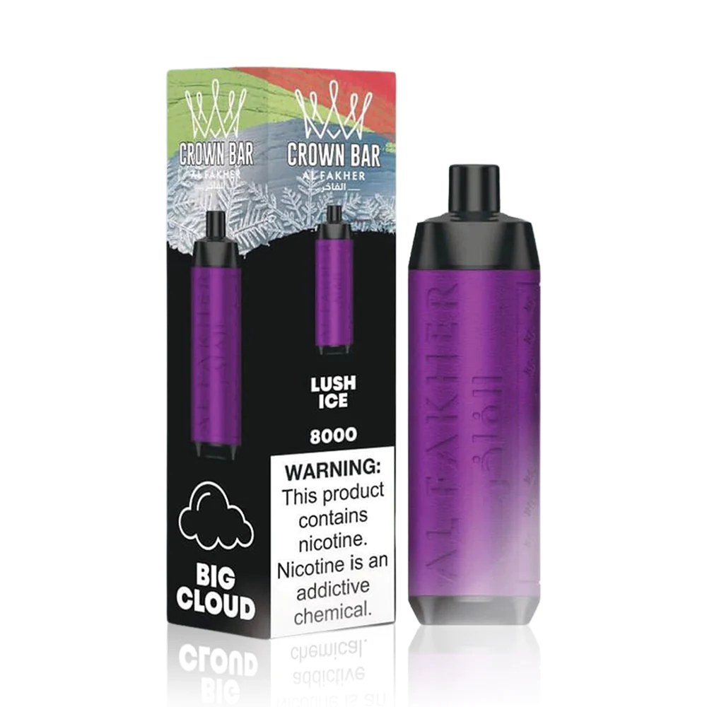 AL FAKHER CROWN BAR DISPOSABLE VAPE – 8000 PUFFS