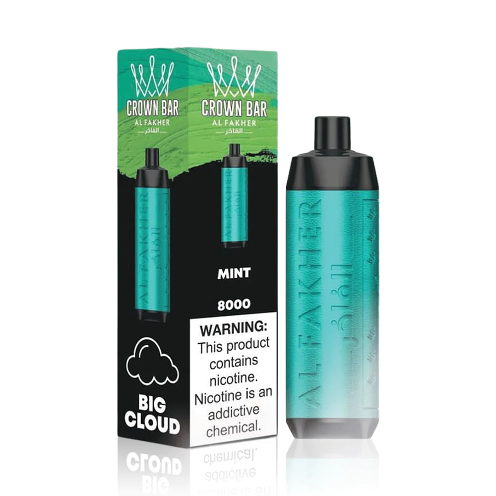 AL FAKHER CROWN BAR DISPOSABLE VAPE – 8000 PUFFS