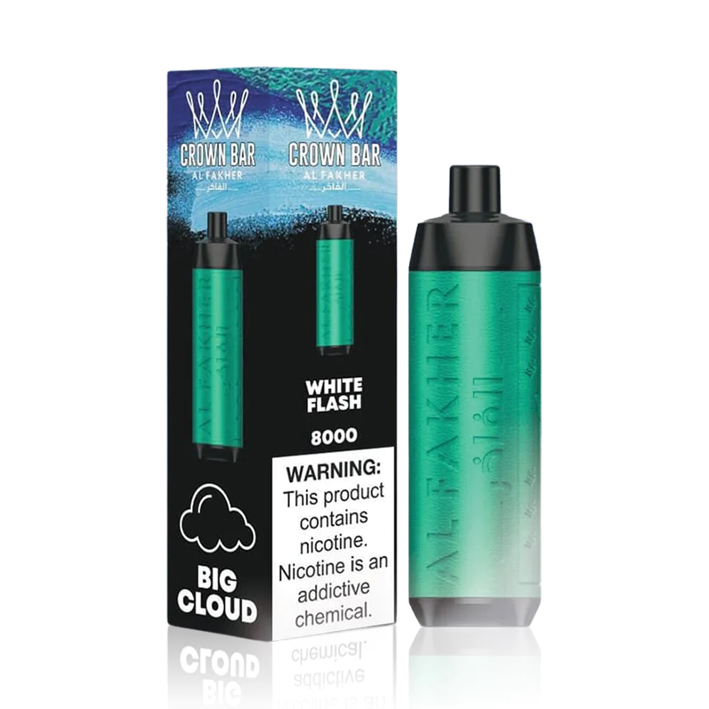 AL FAKHER CROWN BAR DISPOSABLE VAPE – 8000 PUFFS