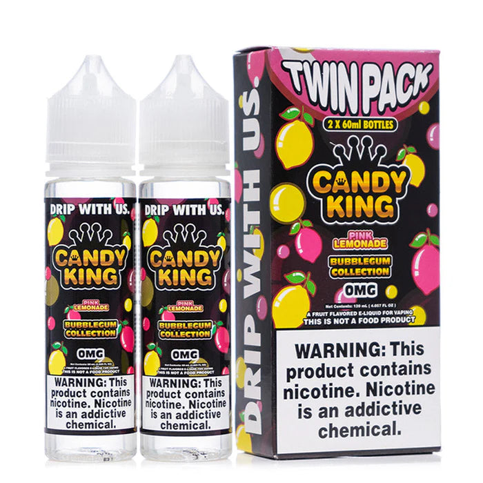 CANDY KING BUBBLEGUM COLLECTION - TWIN PACK - 2X 60M