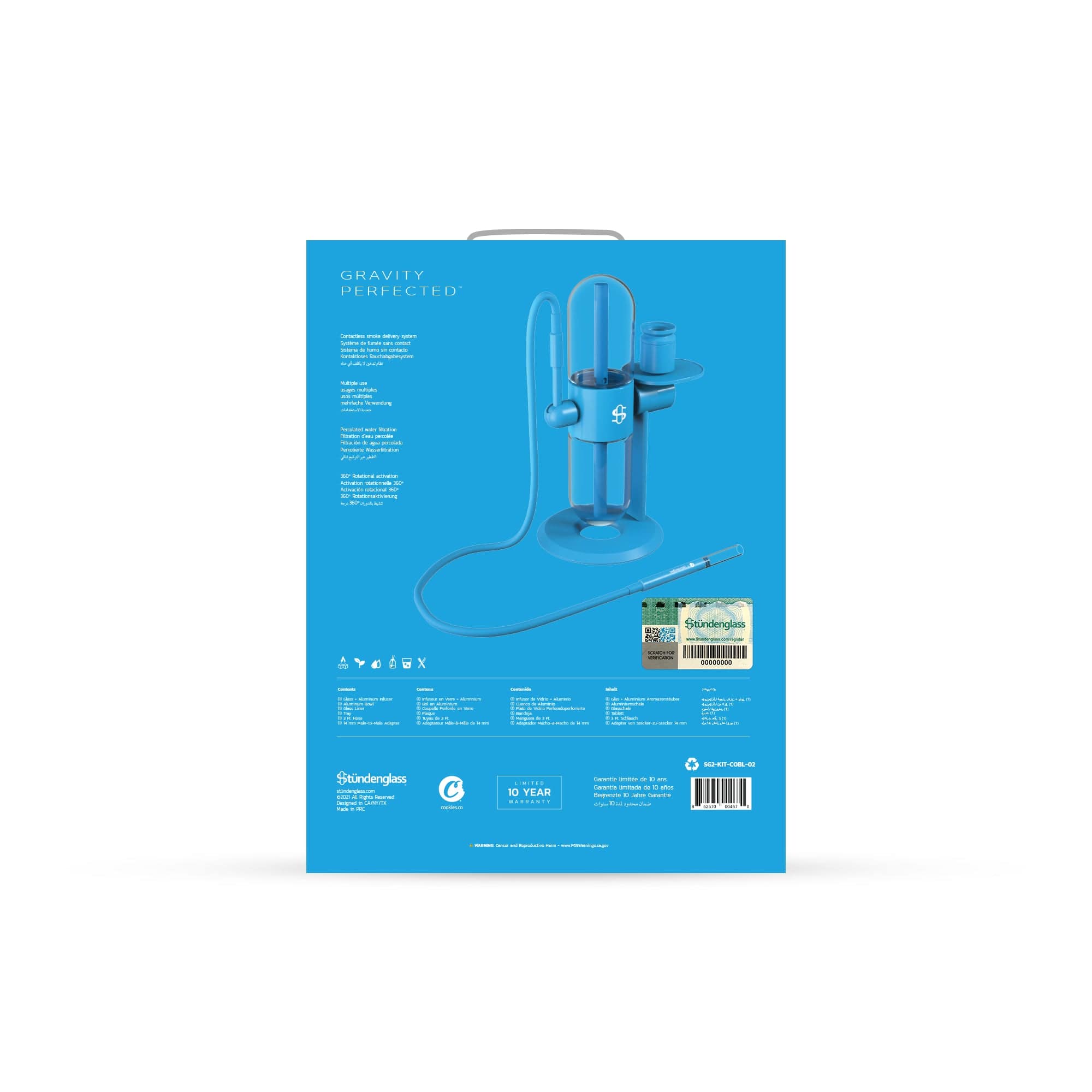 COOKIES X STUNDENGLASS GRAVITY INFUSER