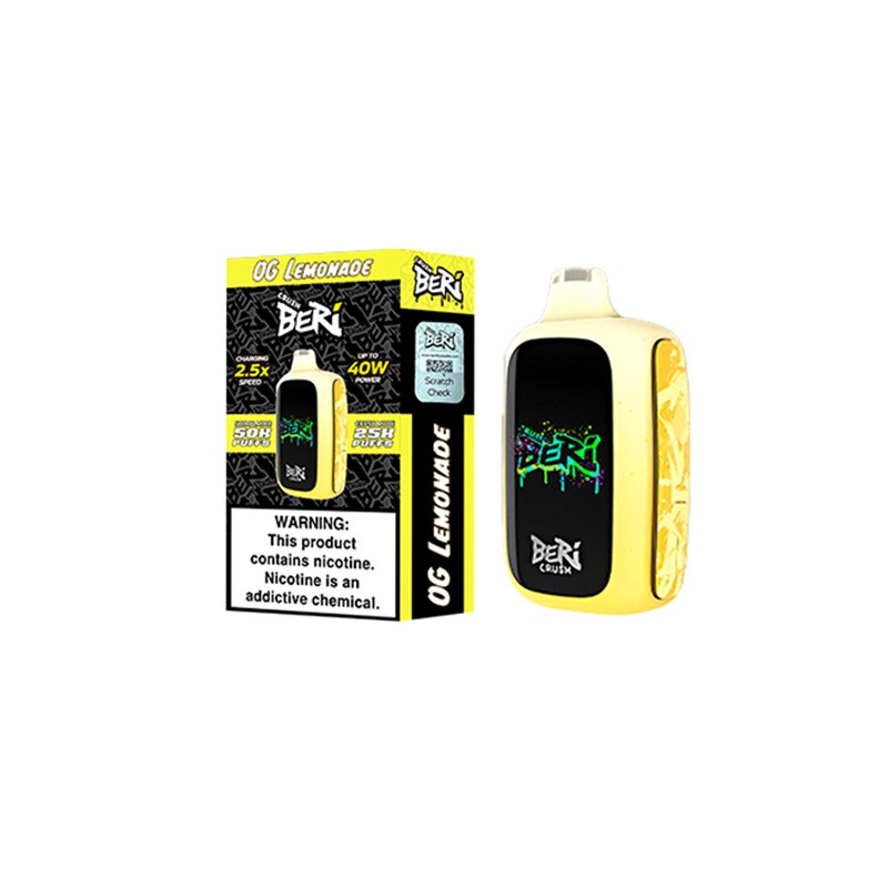BERI CRUSH DISPOSABLE VAPE - 50K PUFFS