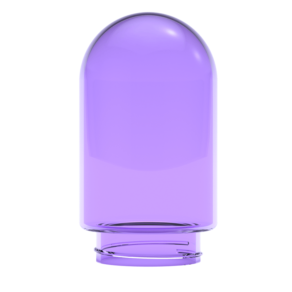 SINGLE PURPLE GLASS GLOBE (LARGE)