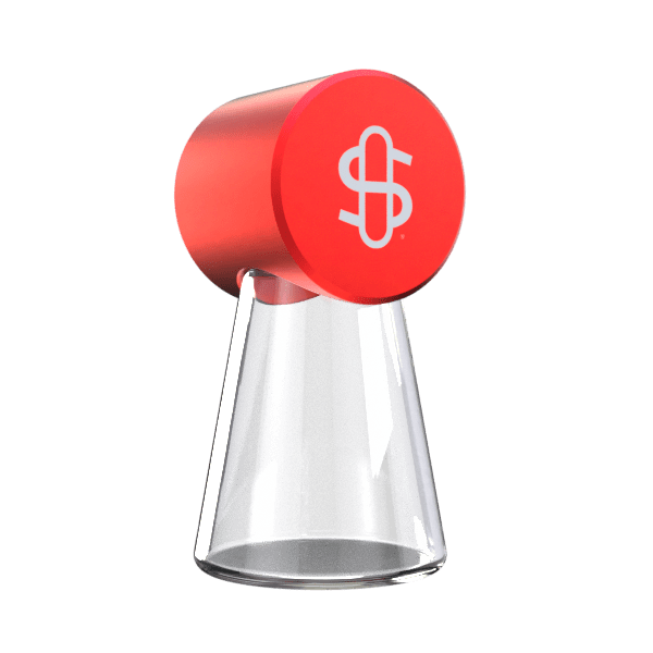 STUNDENGLASS ASH CATCHER - RED